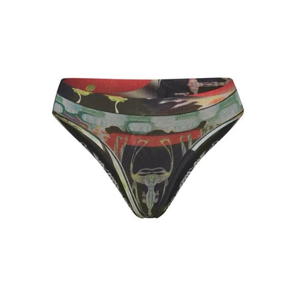 SKIMS Other - SKIMS Summer Mesh Dipped Briefs Orchid Cabinet 3XL XXXL Plus Size